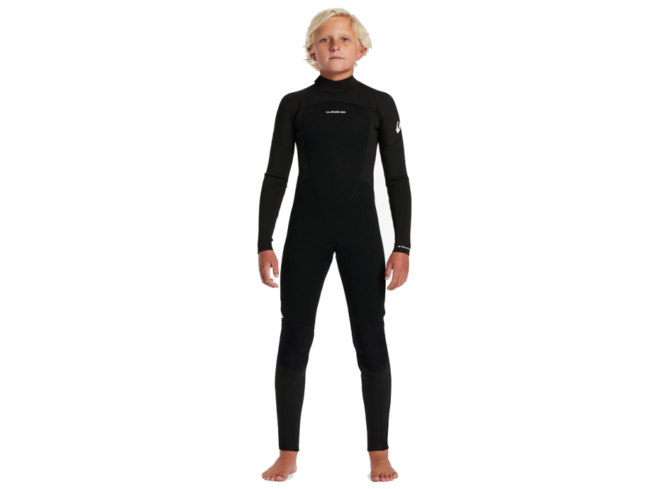 QUIKSILVER BOYS PROLOGUE 4/3 STEAMER WETSUIT BACKZIP 6-16YRS