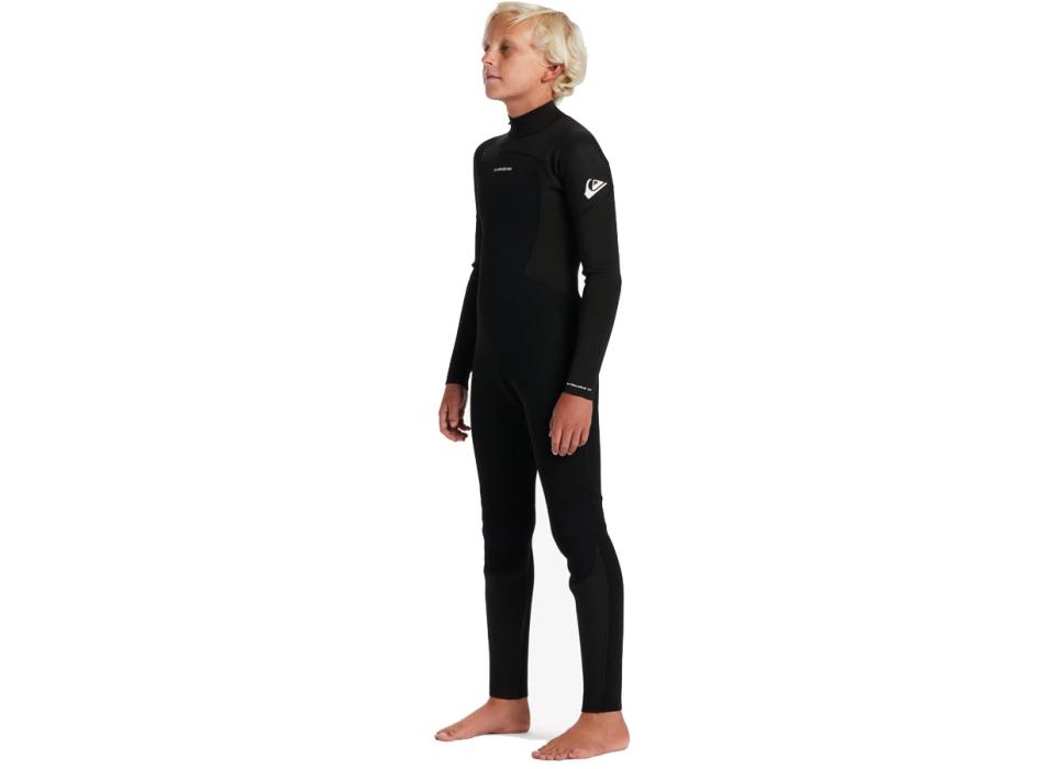 QUIKSILVER BOYS PROLOGUE 4/3 STEAMER WETSUIT BACKZIP 6-16YRS