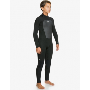 QUIKSILVER BOYS PROLOGUE 4/3 STEAMER WETSUIT 6-12 YRS BACK ZIP