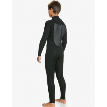 QUIKSILVER BOYS PROLOGUE 4/3 STEAMER WETSUIT 6-12 YRS BACK ZIP