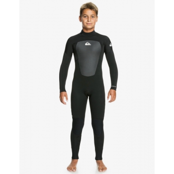 QUIKSILVER BOYS PROLOGUE 4/3 STEAMER WETSUIT 6-12 YRS BACK ZIP