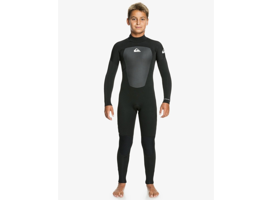 QUIKSILVER BOYS PROLOGUE 4/3 STEAMER WETSUIT 6-12 YRS BACK ZIP