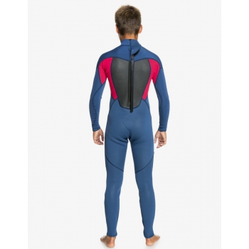 QUIKSILVER BOYS PROLOGUE 4/3 STEAMER WETSUIT BACKZIP