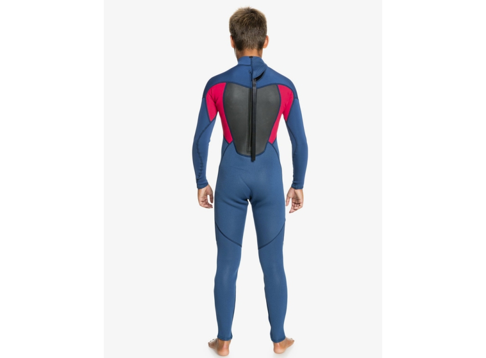 QUIKSILVER BOYS PROLOGUE 4/3 STEAMER WETSUIT BACKZIP