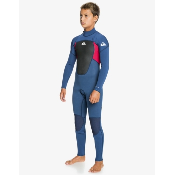 QUIKSILVER BOYS PROLOGUE 4/3 STEAMER WETSUIT BACKZIP