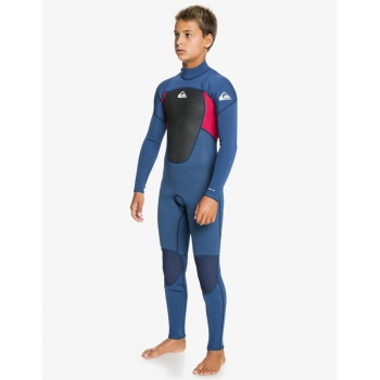 QUIKSILVER BOYS PROLOGUE 4/3 STEAMER WETSUIT BACKZIP