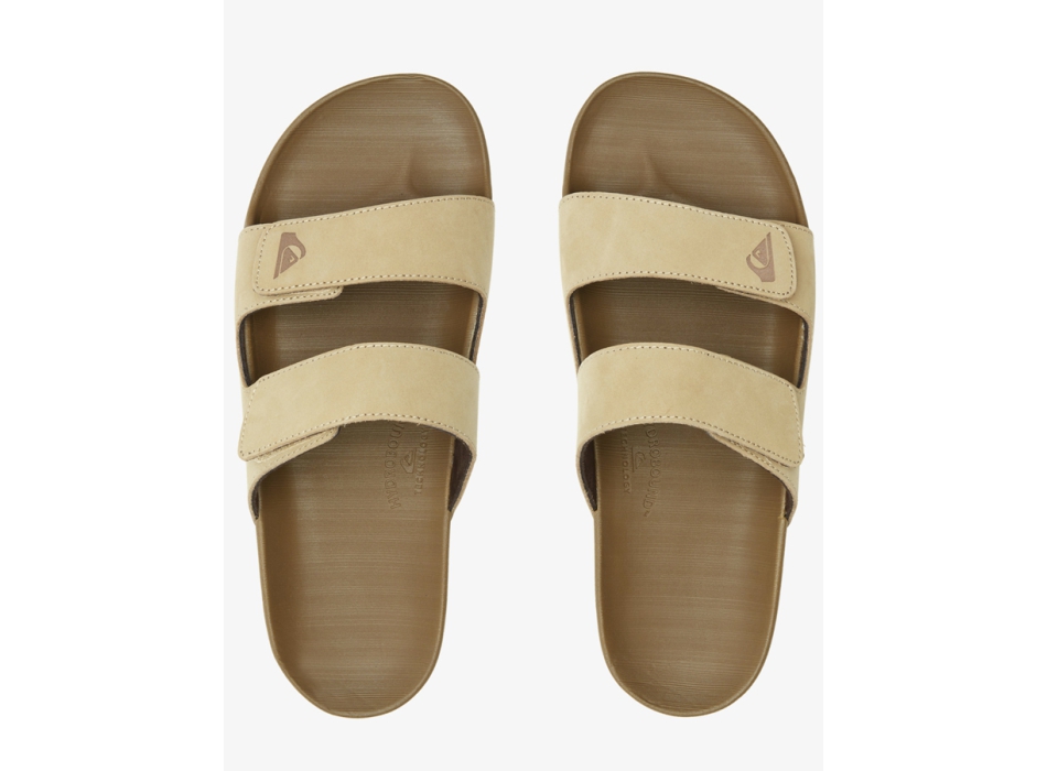 Quiksilver leather flip flops outlet