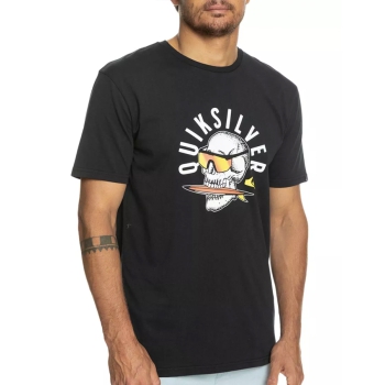 QUIKSILVER ROCKING SKULL T-SHIRT