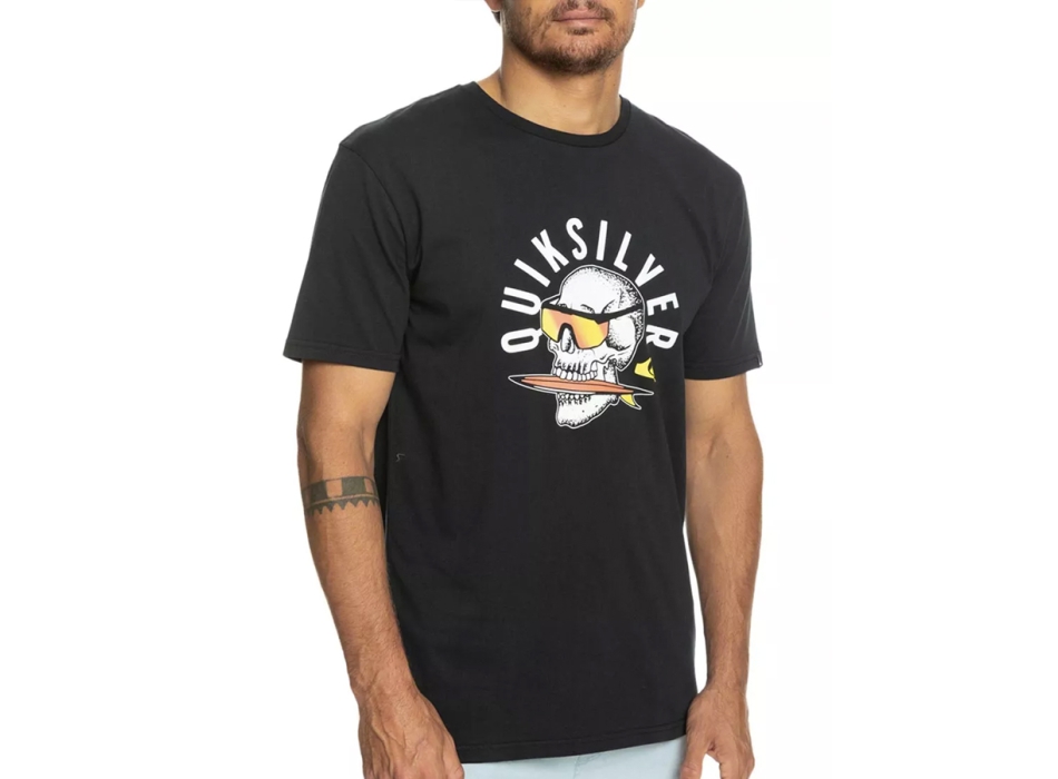 QUIKSILVER ROCKING SKULL T-SHIRT