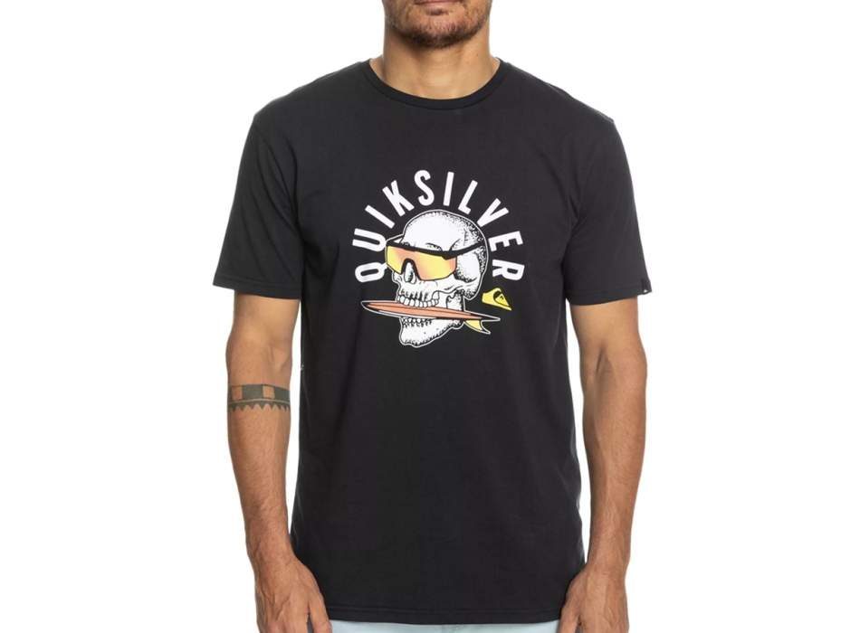 QUIKSILVER ROCKING SKULL T-SHIRT
