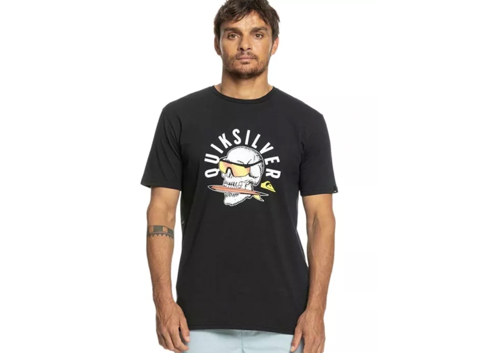 QUIKSILVER ROCKING SKULL T-SHIRT
