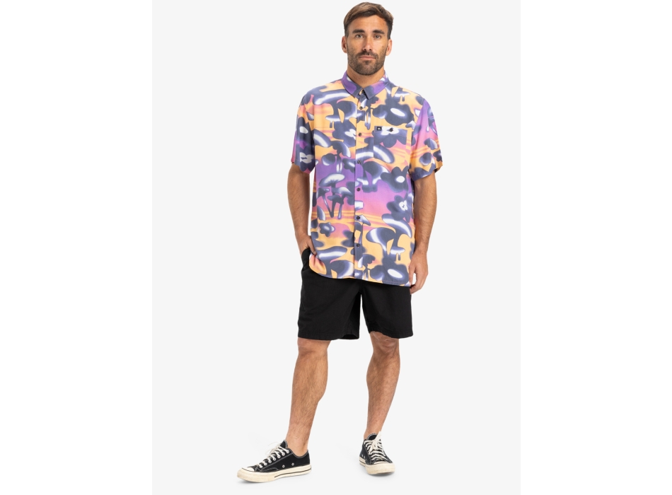 QUIKSILVER SAFE PARADISE SHORT SLEEVE SHIRT