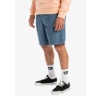 QUIKSILVER TAXER CORD WALKSHORTS CORONET BLUE