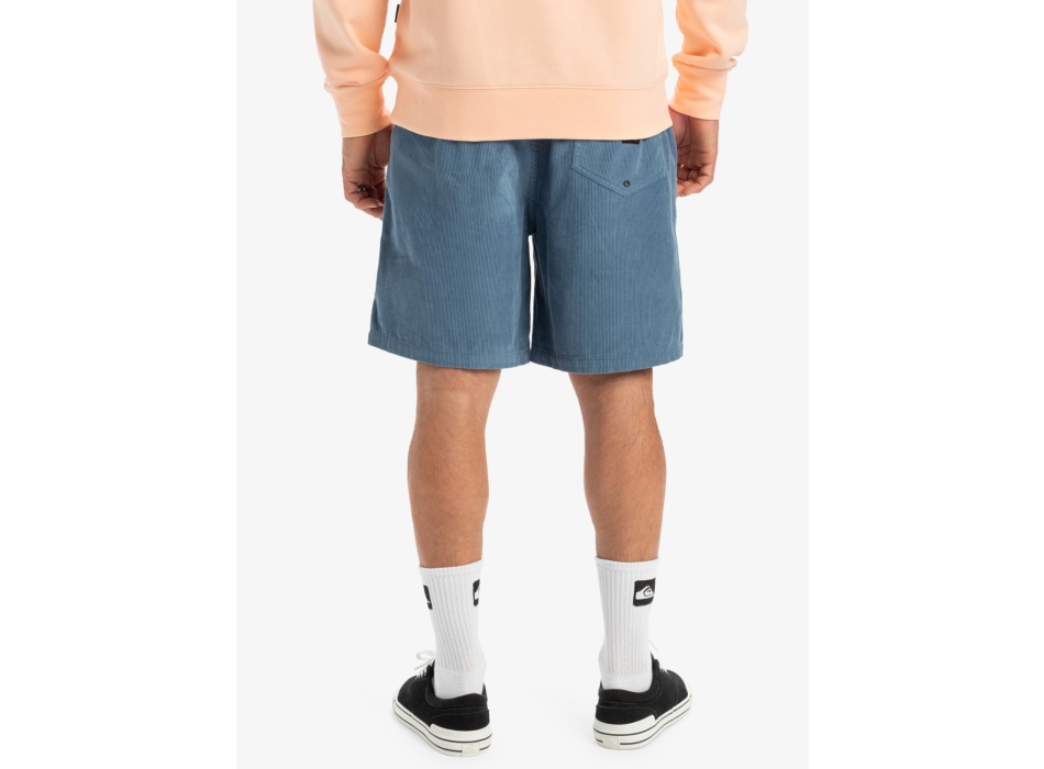 QUIKSILVER TAXER CORD WALKSHORTS CORONET BLUE