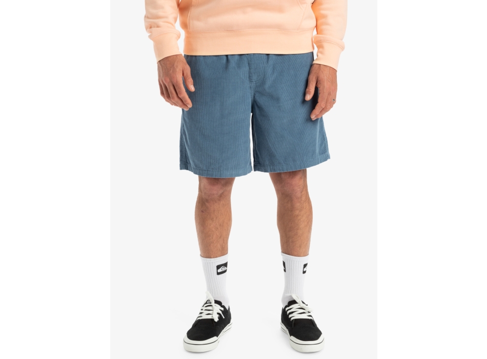 QUIKSILVER TAXER CORD WALKSHORTS CORONET BLUE