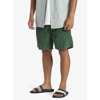 QUIKSILVER TAXER CORD SHORTS FROSTY BRUCE