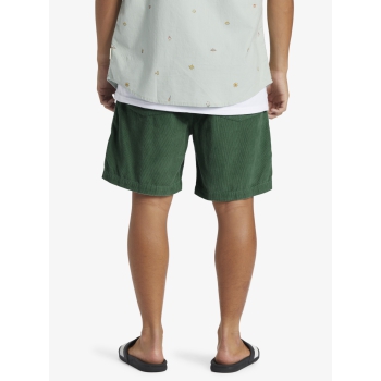 QUIKSILVER TAXER CORD SHORTS FROSTY BRUCE