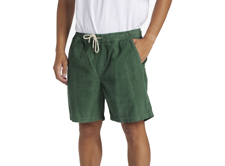 QUIKSILVER TAXER CORD SHORTS FROSTY BRUCE