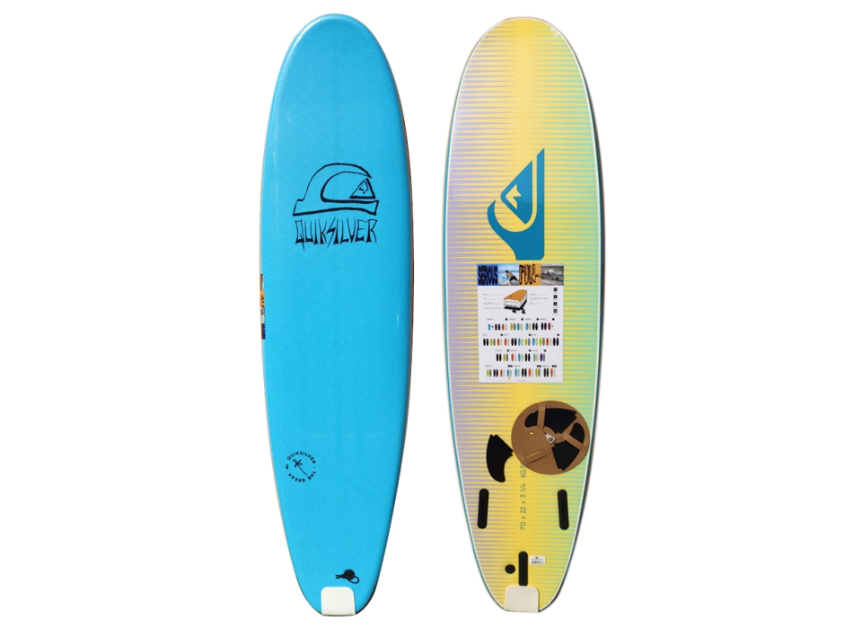 QUIKSILVER SOFTBOARD SOFT BREAK 7’0" BLUE