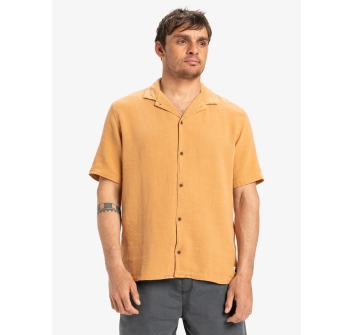 QUIKSILVER SUNRISE SHORT SLEEVE SHIRT BRAN