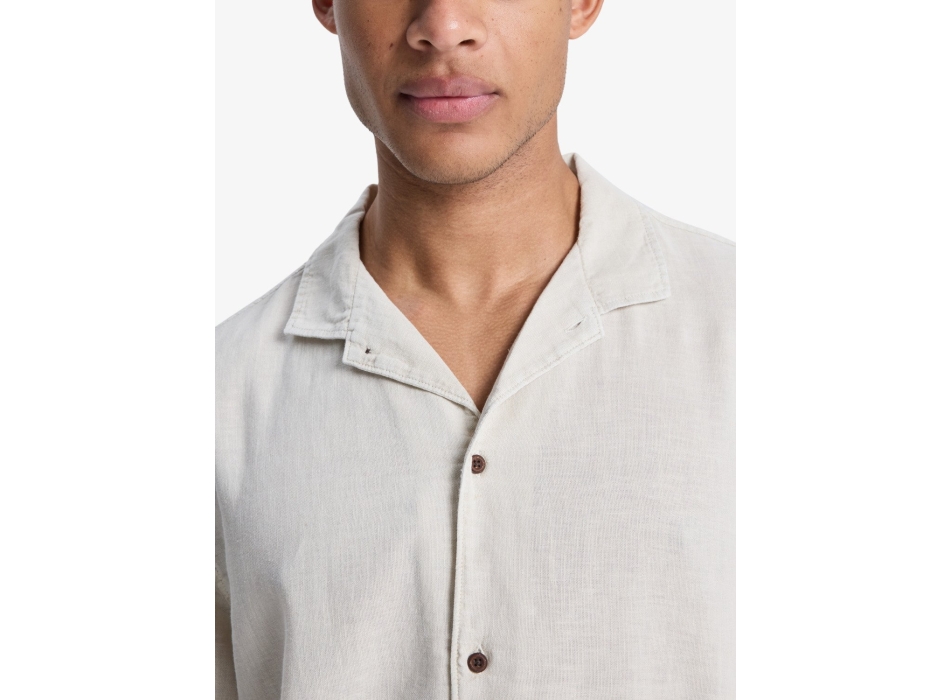 QUIKSILVER SUNRISE SHORT SLEEVE SHIRT BONE