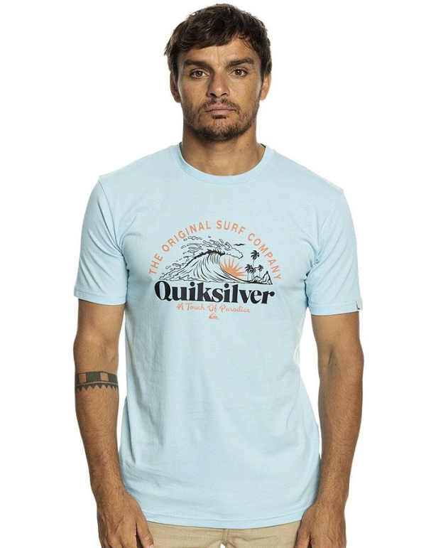 QUIKSILVER ROCKING SKULL T-SHIRT