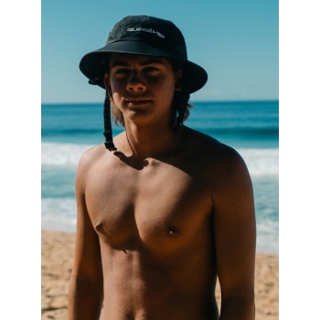 QUIKSILVER SURFARI 2.0 SURF BOONIE HAT BLACK