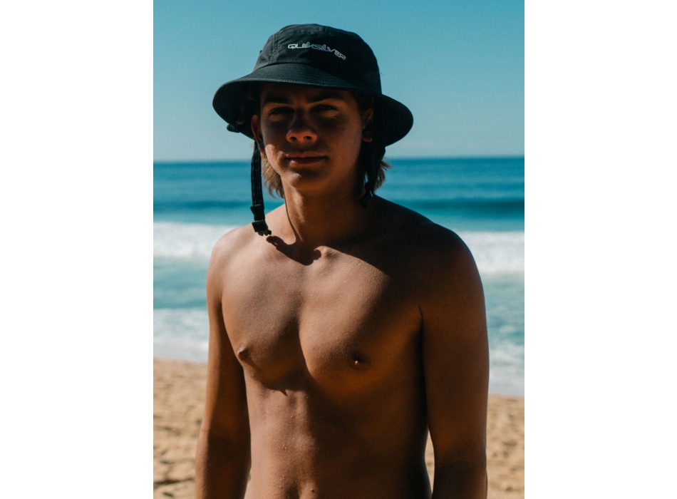 QUIKSILVER SURFARI 2.0 SURF BOONIE HAT BLACK