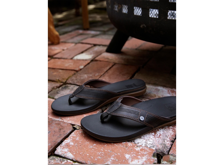 REEF SANDALS CUSHION LUX BROWN