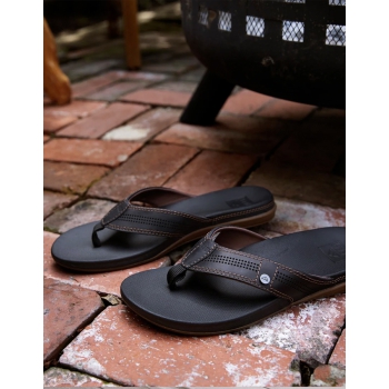 REEF SANDALS CUSHION LUX BROWN