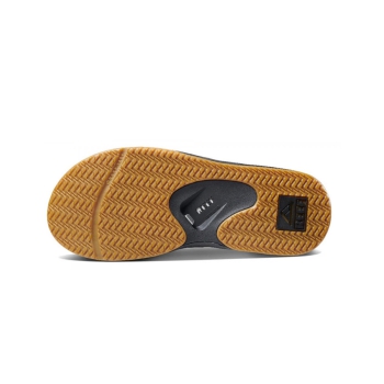 REEF SANDALS FANNING BLACK SILVER