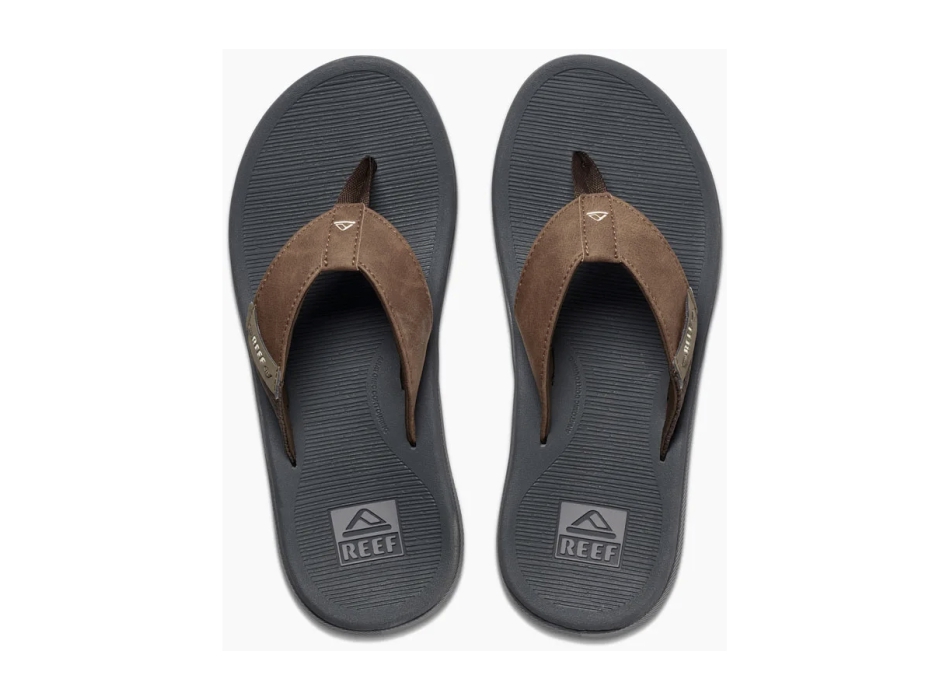 REEF SANDALS SANTA ANA GREY TAN