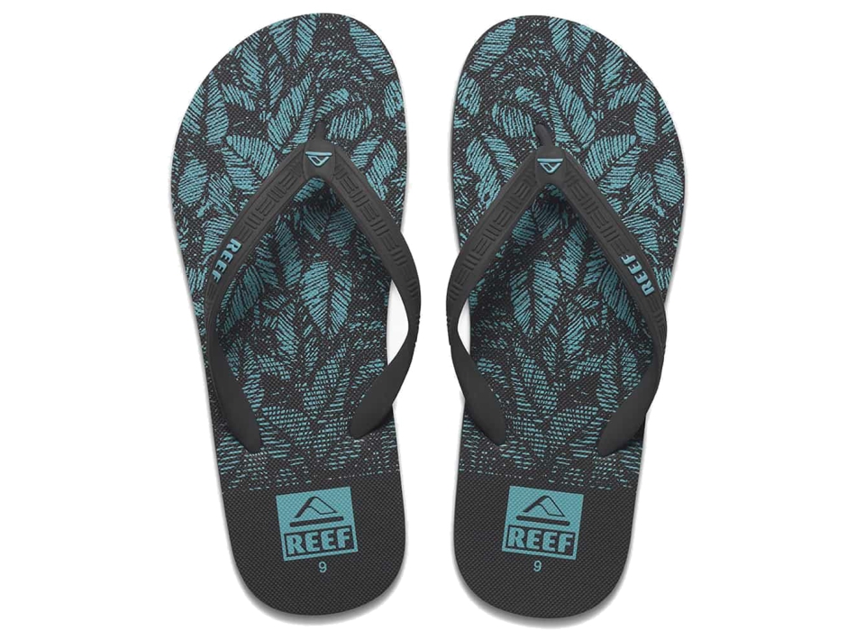 REEF SEASIDE PRINTS FLIP FLOP AQUIFIER PALM