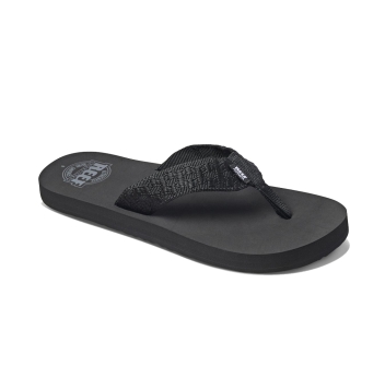 REEF FLIP FLOP SMOOTHY BLACK