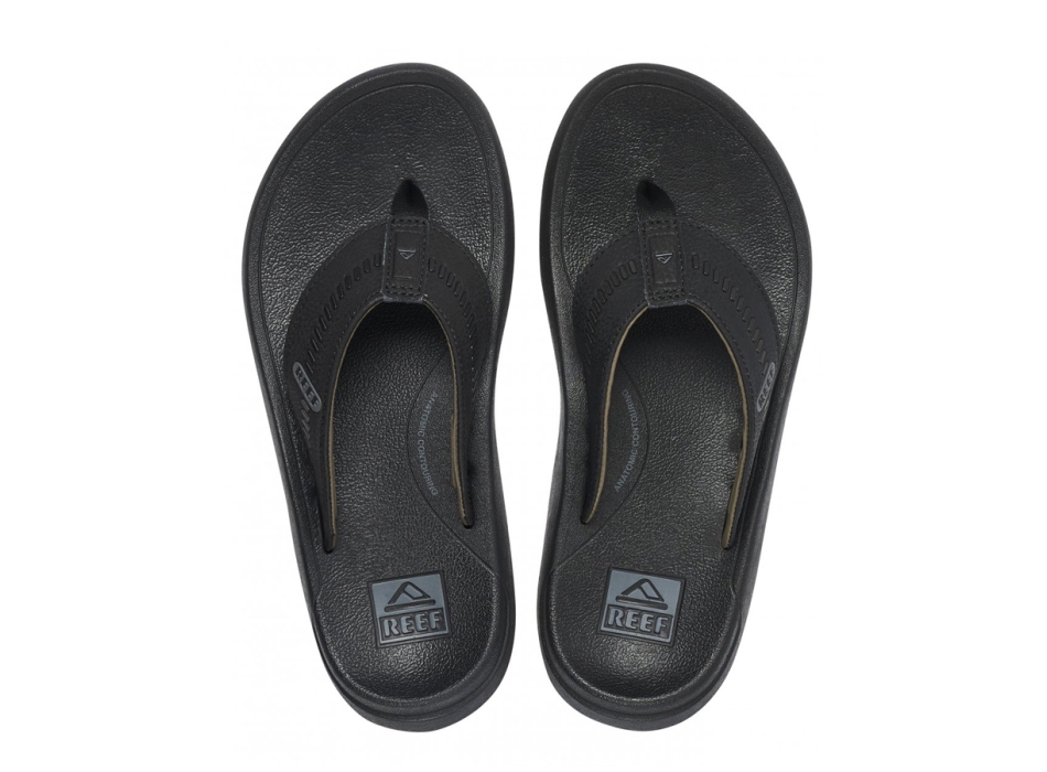 REEF SANDALS SWELLSOLE CRUISER SANDALS BLACK GREY