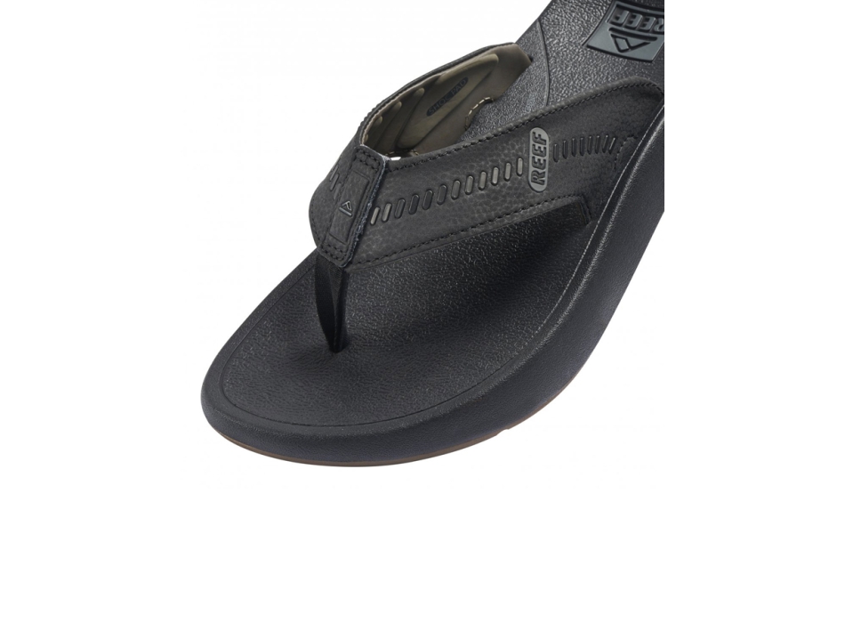 REEF SANDALS SWELLSOLE CRUISER SANDALS BLACK GREY