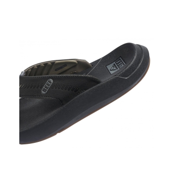 REEF SANDALS SWELLSOLE CRUISER SANDALS BLACK GREY