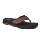 REEF THE LAYBACK FLIP FLOPS BLACK/TAN