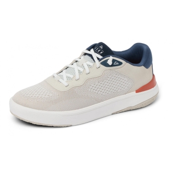 REEF SHORELINE DEL MAR SHOES TAN WHITE NAVY