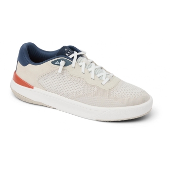REEF SHORELINE DEL MAR SHOES TAN WHITE NAVY