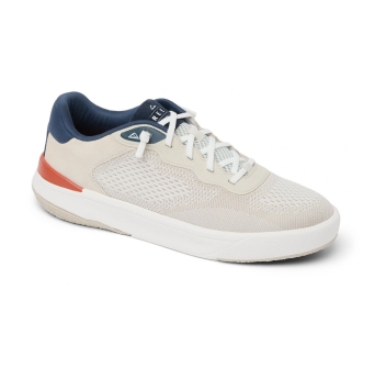 REEF SHORELINE DEL MAR SHOES TAN WHITE NAVY