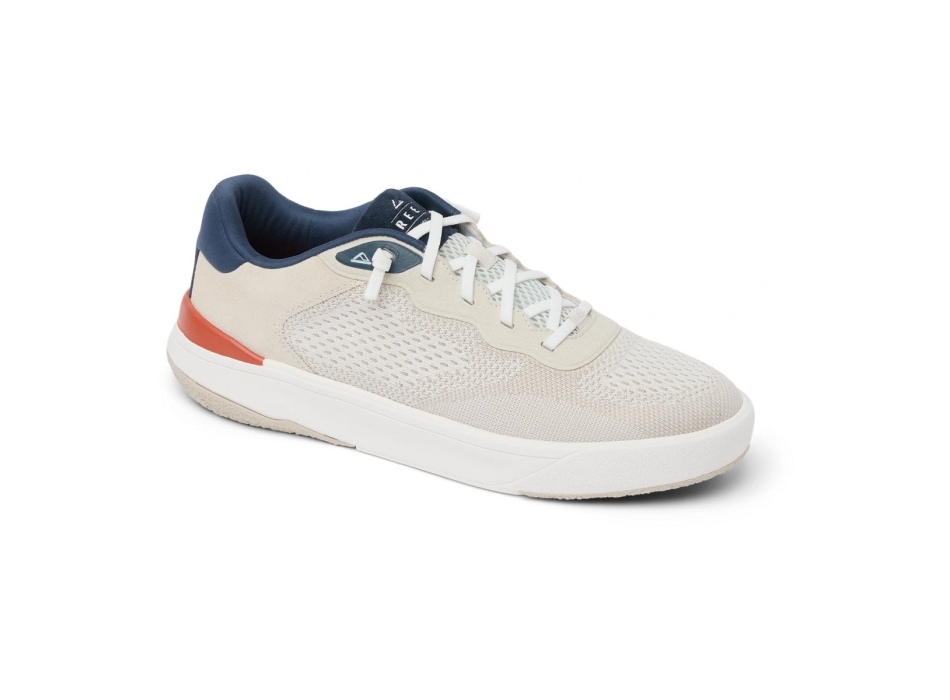 REEF SHORELINE DEL MAR SHOES TAN WHITE NAVY
