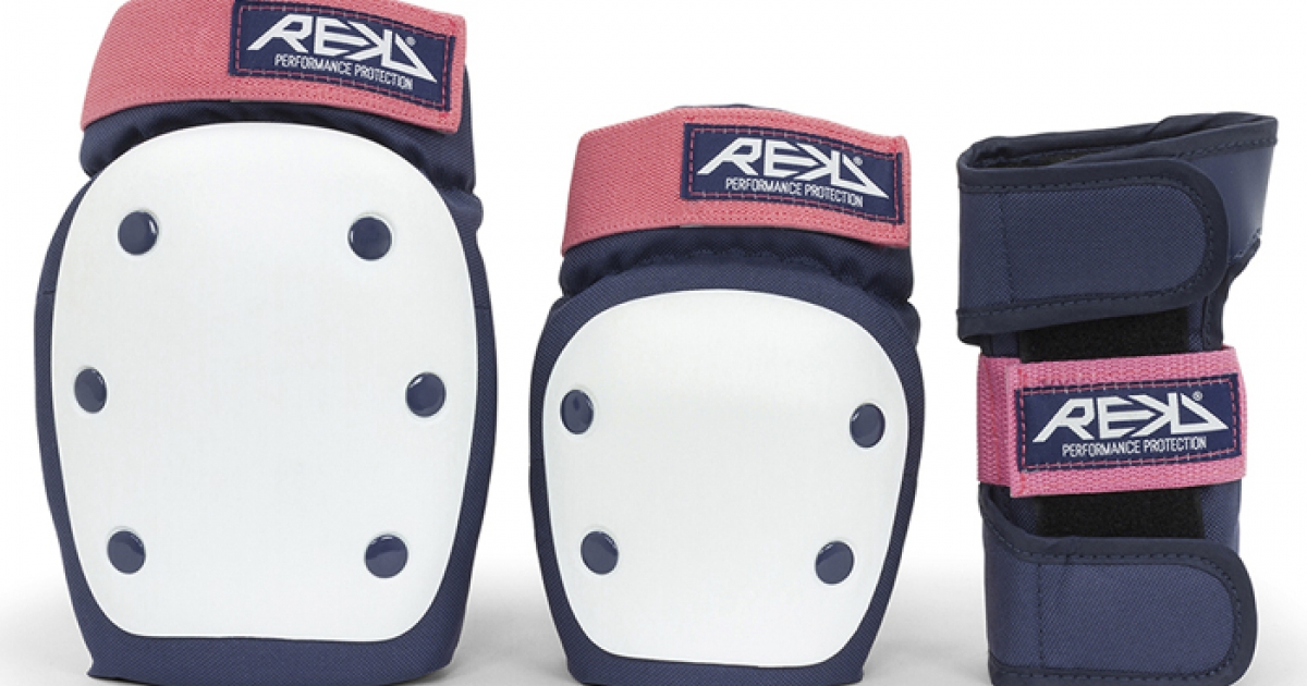 Rekd Skate Protection Set Blue Pink Shop online