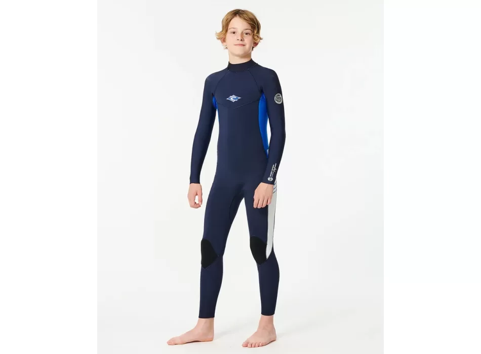 RIP CURL JUNIOR DAWN PATROL 4/3 BACK ZIP