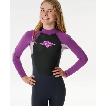 RIP CURL KIDS OMEGA 5/3 BACK ZIP WETSUIT STEAMER