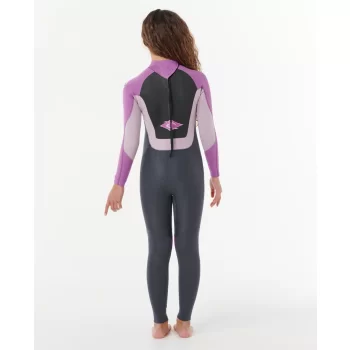 RIP CURL KIDS OMEGA 5/3 BACK ZIP WETSUIT STEAMER