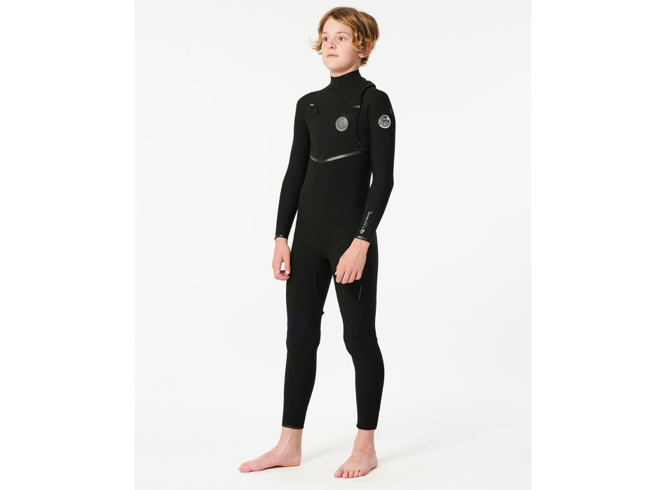 RIP CURL JUNIOR FREELITE 5/3 BACK ZIP STEAMER