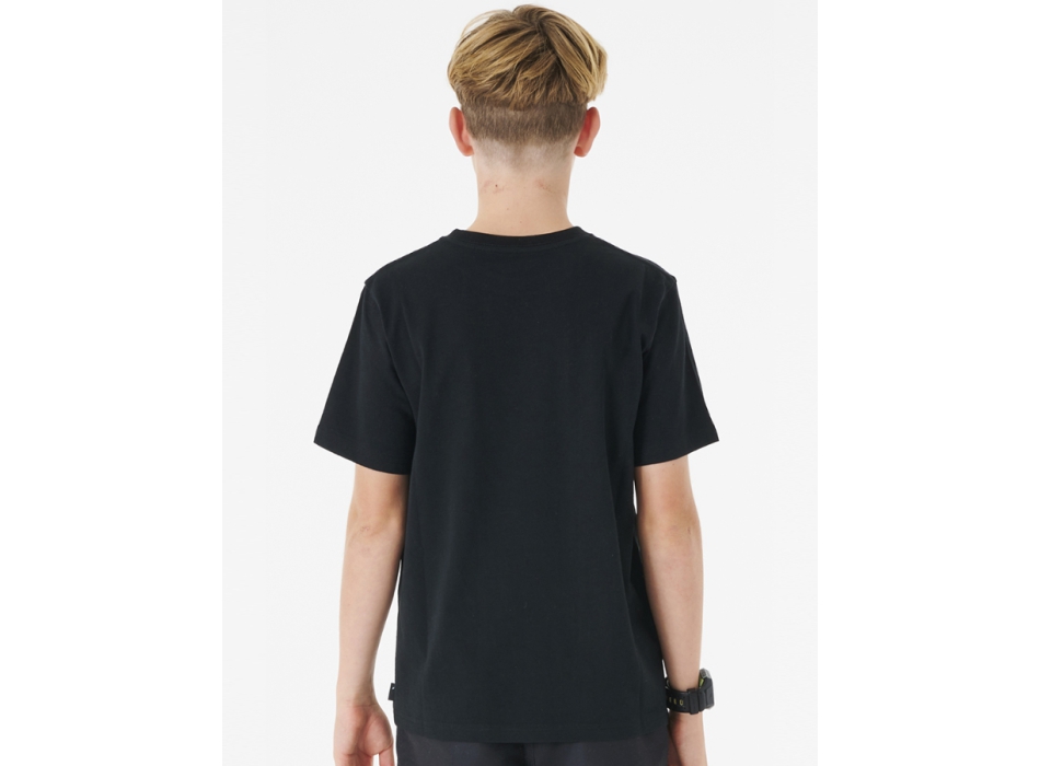 RIP CURL ACTION TEE BOY BLACK