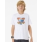 RIP CURL ACTION TEE BOY WHITE