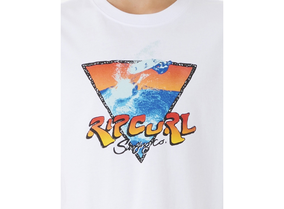 RIP CURL ACTION TEE BOY WHITE